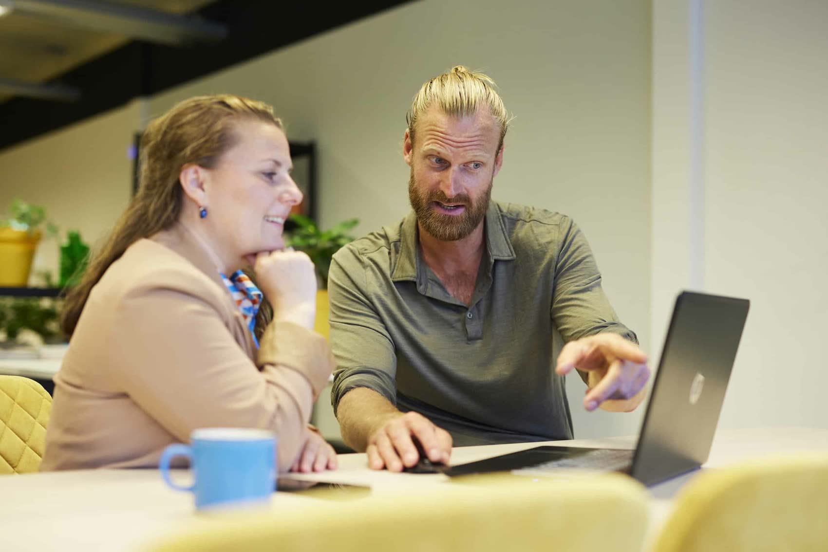 Samen door de planning lopen tijdens een QRM-sessie